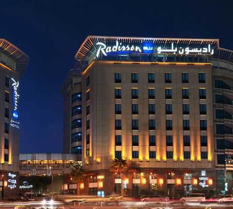 Hotel Building sign boards